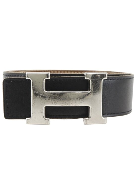 Hermes Belt 85 Reversible Calf Black Brown main image 7